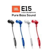 JBL E15 Pure Bass Wired In-Ear Headphones